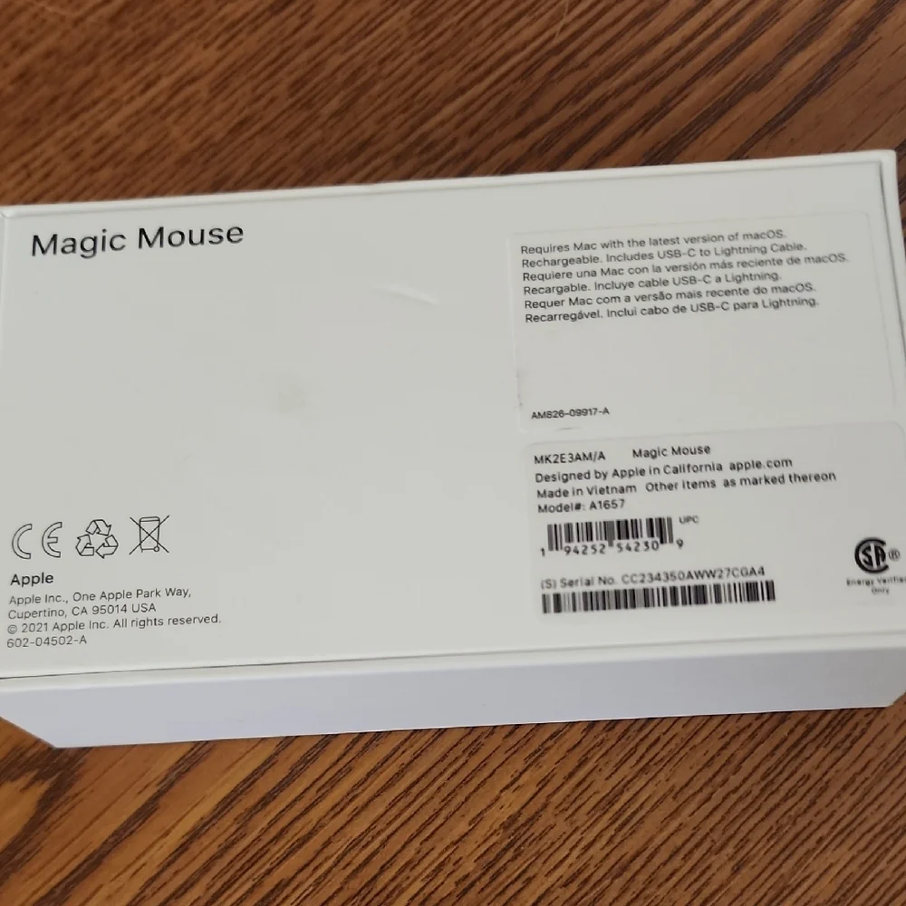 Apple Magic Mouse - White